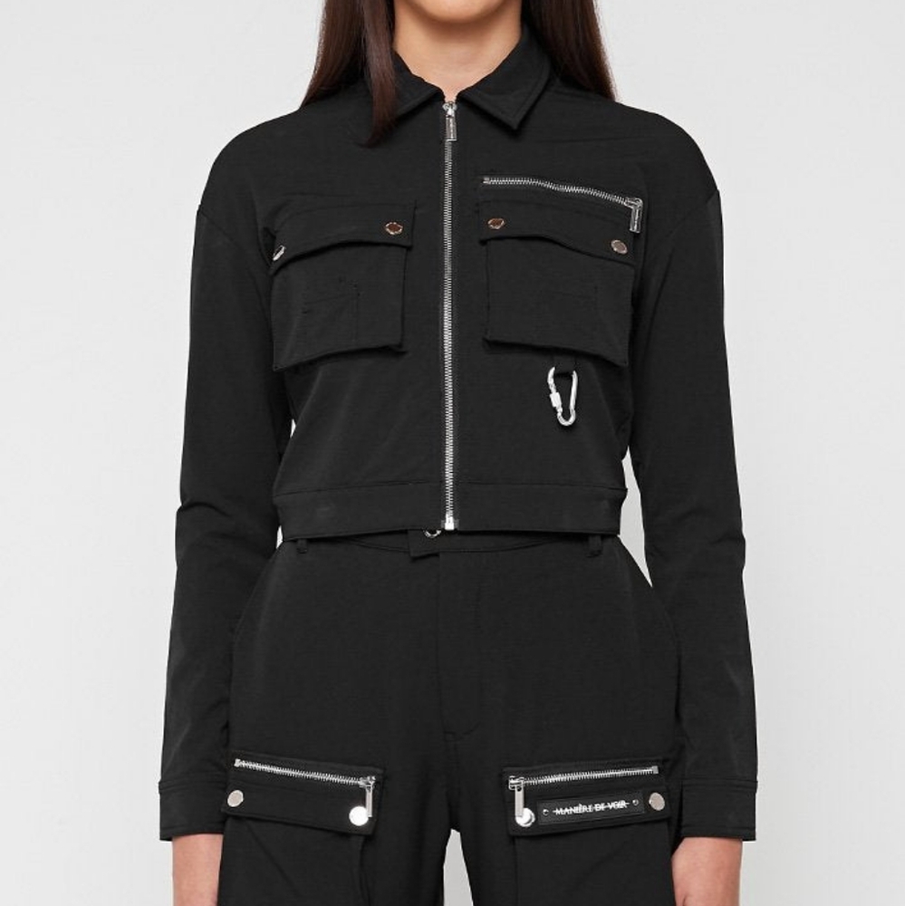 Maniere De Voir Bomber Jacket & Jogger Set